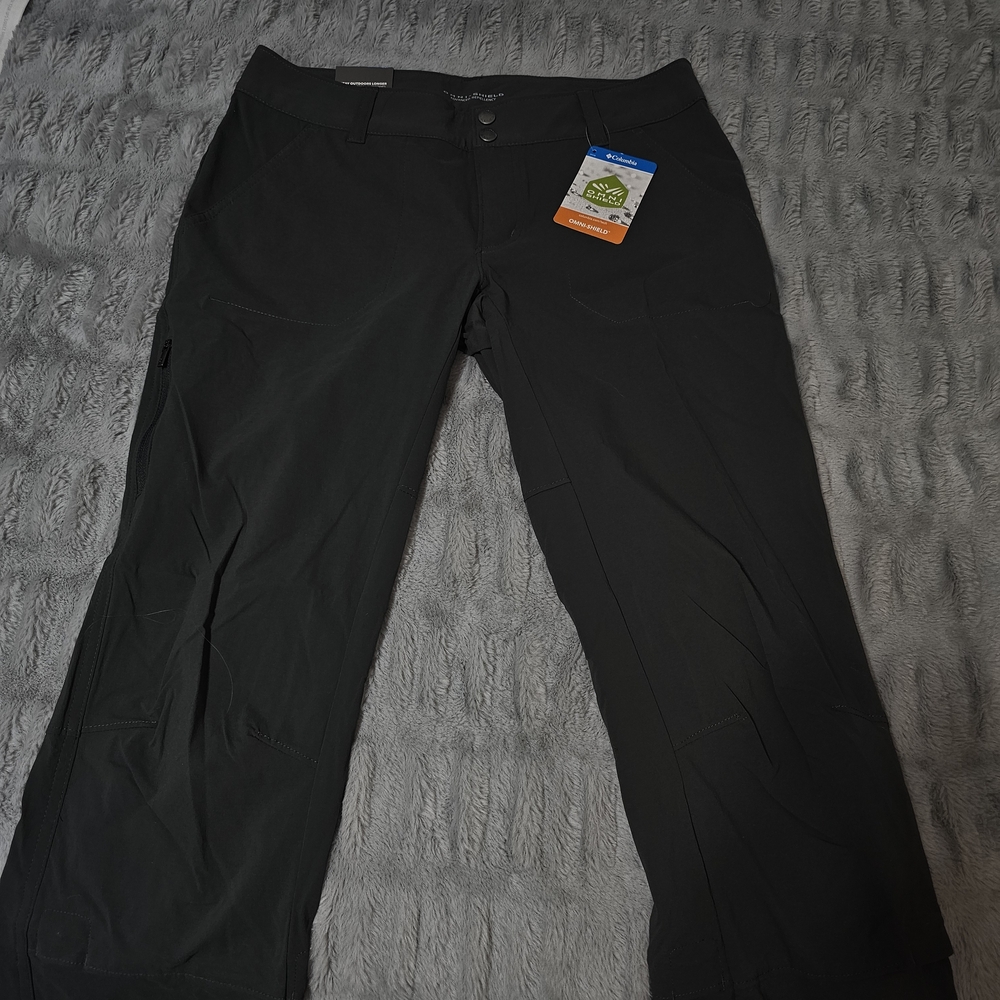 Women's Gray Columbia Straight Leg Pants